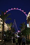 High Roller i Las Vegas, världens högsta pariserhjul sedan 2014.