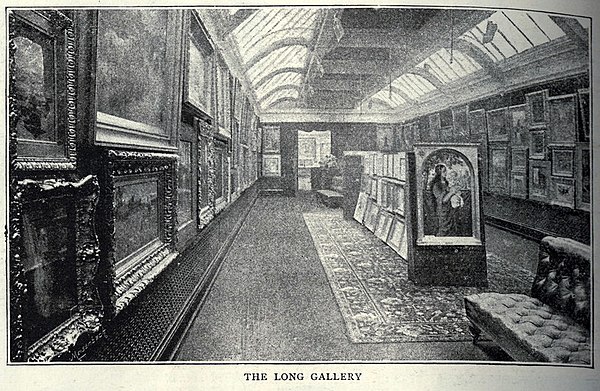 The Long Gallery at the Grafton Galleries, The Graphic, 25 February 1893