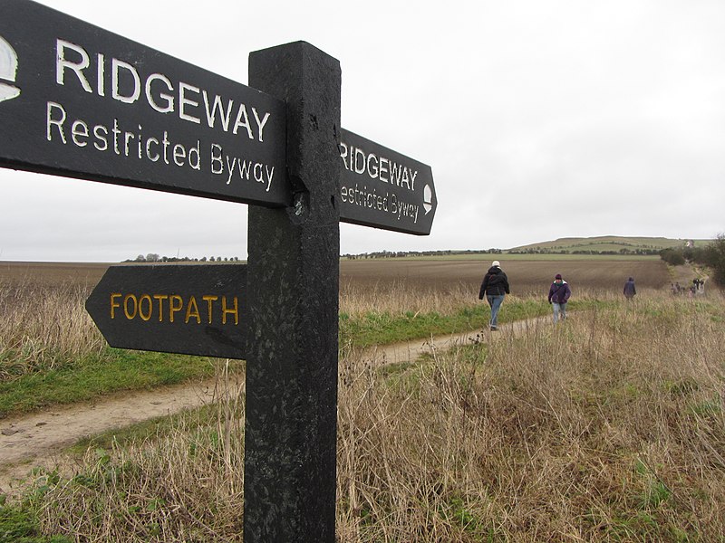 File:The Ridgeway, near Wayland's Smithy - geograph.org.uk - 3278031.jpg