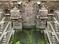 The walls of Chand Baori that store water.jpg