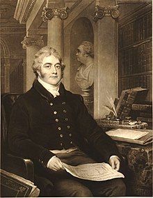 Portrait of Thomas Anson, 1st Earl of Lichfield (1795-1854). Thomas Viscount Anson by Charles Turner 1823.jpg