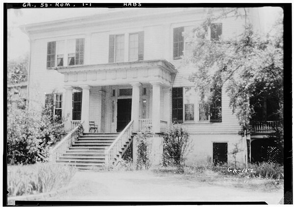 The historic Thornwood mansion was occupied by Union troops during the Civil War. The house is now part of the Shorter College