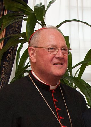 <span class="mw-page-title-main">Timothy M. Dolan</span> American cardinal of the Catholic Church