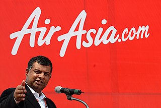 Tony Fernandes Malaysian businessman