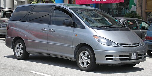 Toyota Estima (second generation) (front), Serdang