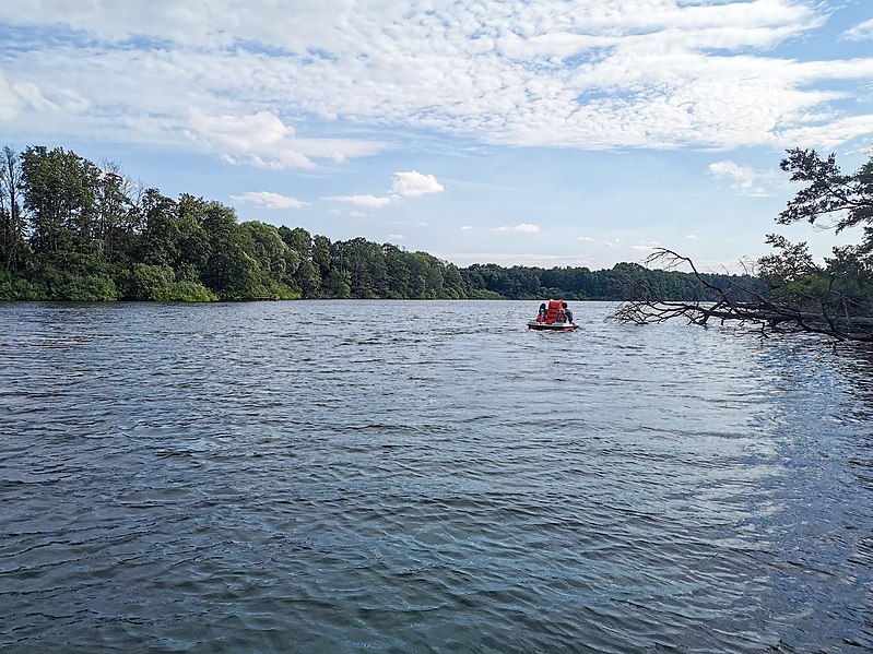 File:Tretboot auf dem Behler See.jpg