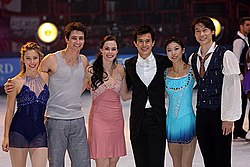 Trophée Eric Bompard 2013 Exibition Gold Medalists.jpg