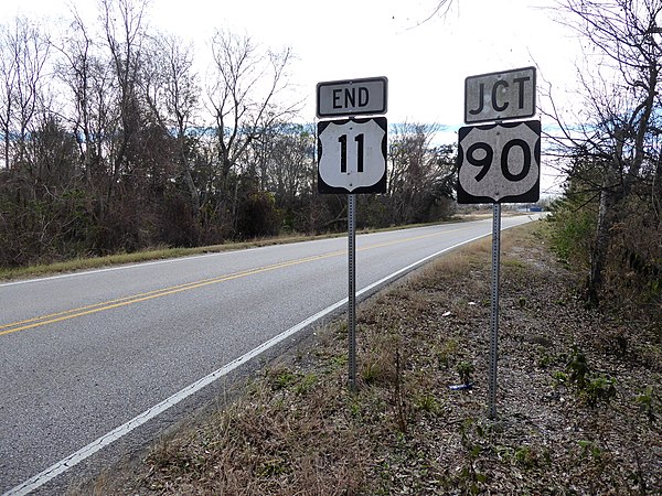 Southern terminus at US 90 in New Orleans, Louisiana