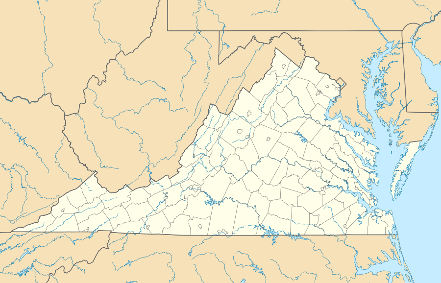 List of Virginia state parks is located in Virginia