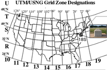 us map with coordinate grid United States National Grid Wikipedia us map with coordinate grid