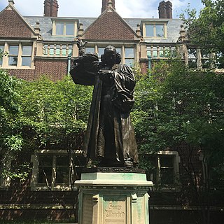 <span class="mw-page-title-main">Statue of George Whitefield</span> Statue by R. Tait McKenzie