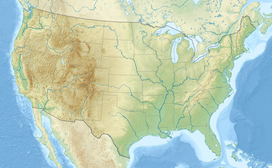 Blek Hils na mapi SAD