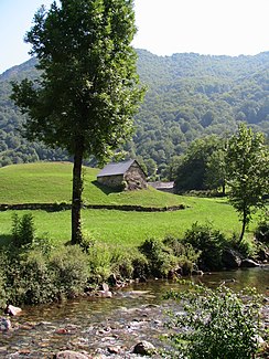 The river at Ustou