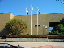 The exterior of the Utsunomiya Bunka Kaikan Utsunomiya City Cultural Hall.JPG