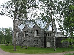 Västanfjärdin vuonna 1912 valmistunut uusi kirkko.