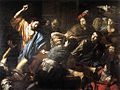 Jesus vertreibt die Geldwechsler aus dem Tempel, um 1618, Öl auf Leinwand, 195 × 260 cm, Galleria Nazionale d'Arte Antica (Palazzo Barberini), Rom