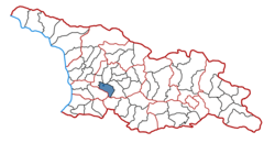 جایگاه در نقشه گرجستان