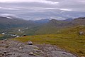 * Nomination View from Krukkiladnja towards Bjøllådalen with Raudfjellet mountain in the distance. --Frankemann 19:44, 14 September 2018 (UTC) * Promotion Good quality --Michielverbeek 22:37, 14 September 2018 (UTC)