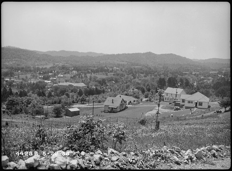 File:View of town - NARA - 280439.jpg