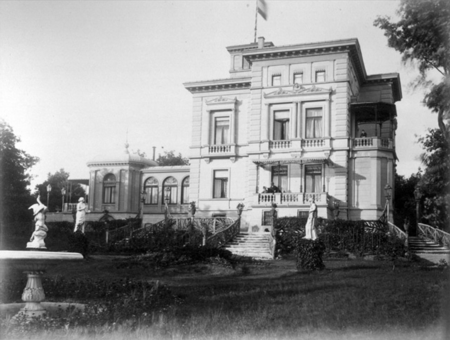 Villa Waldfriede Wiesbaden Vorderansicht 1892