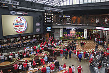 Cardinals Hall of Fame ceremony in 2014 Village2014bp.jpg