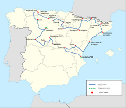 Vuelta a España 1983 route map.png