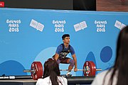 Deutsch: Gewichtheben bei den Olympischen Jugendspielen 2018; Tag 2, 10. Oktober 2018; Jungen 62 kg English: Weightlifting at the 2018 Summer Youth Olympics at 8 October 2018 – Boys' 62 kg