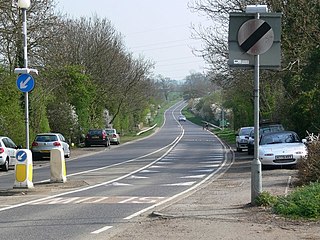 Kilby Bridge village in the United Kingdom