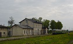 Wiatrowiec Warmiński tren istasyonu