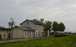 Wiatrowiec Warmiński Bahnhof