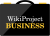 WikiProject Business briefcase.svg