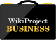 WikiProject Business briefcase.svg