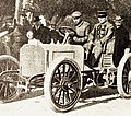 Wilhelm Werner, vainqueur de Nice-Salon-Nice en 1901 sur Mercedes 35 hp (1re victoire non française en France).