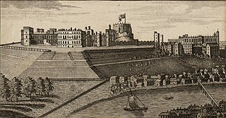 Windsor Castle engraving