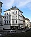 Wuppertal, Wohnquartier Kothen, Elisabethstr. 5, Ecke Emilienstraße, die entlang der Blick bergab geht.