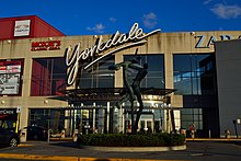 Opened in 1964, Yorkdale Shopping Centre was the first enclosed, automobile-centred shopping mall opened in Toronto. YorkdaleShoppingCentre6.jpg