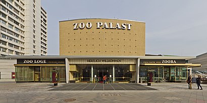 Как доехать до ZOO PALAST на общественном транспорте