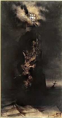 Le phare des Casquets (Hugo) 1866 "Le phare" par Victor Hugo.jpg
