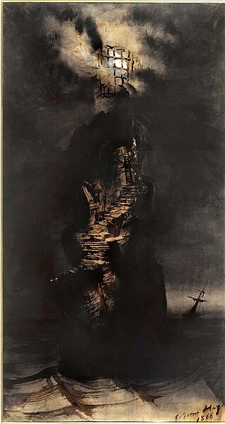 Archivo:"Le phare" par Victor Hugo.jpg