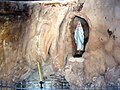 Reconstitution de la grotte de Lourdes
