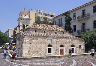 <span class="mw-page-title-main">Church of the Pantanassa, Athens</span> 10th-century katholikon of a now-vanished monastery in Athens, Greece