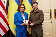 Meeting the President of Ukraine, Volodymyr Zelenskyy (30 April 2022)