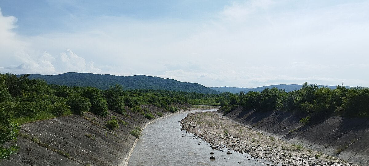 Река Фортанга Чечня