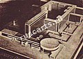 Фото макета оригинального проекта арх. Ильи Голосова 1935 год