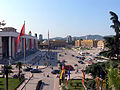 Tirana , capitale européenne de la jeunesse 2022 pour l'Albanie.