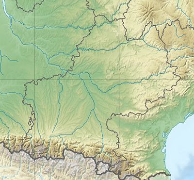 Location map France Midi-Pyrénées