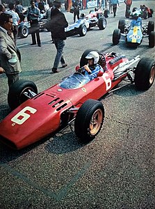 1966 Italian GP - Ludovico Scarfiotti's Ferrari 312 F1-66.jpg