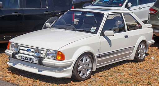 1985 Ford Escort RS Turbo 1.6 in white
