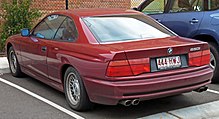 E31 rear 1990-1992 BMW 850i (E31) coupe 01.jpg