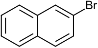 Struktur von 2-Bromnaphthalin